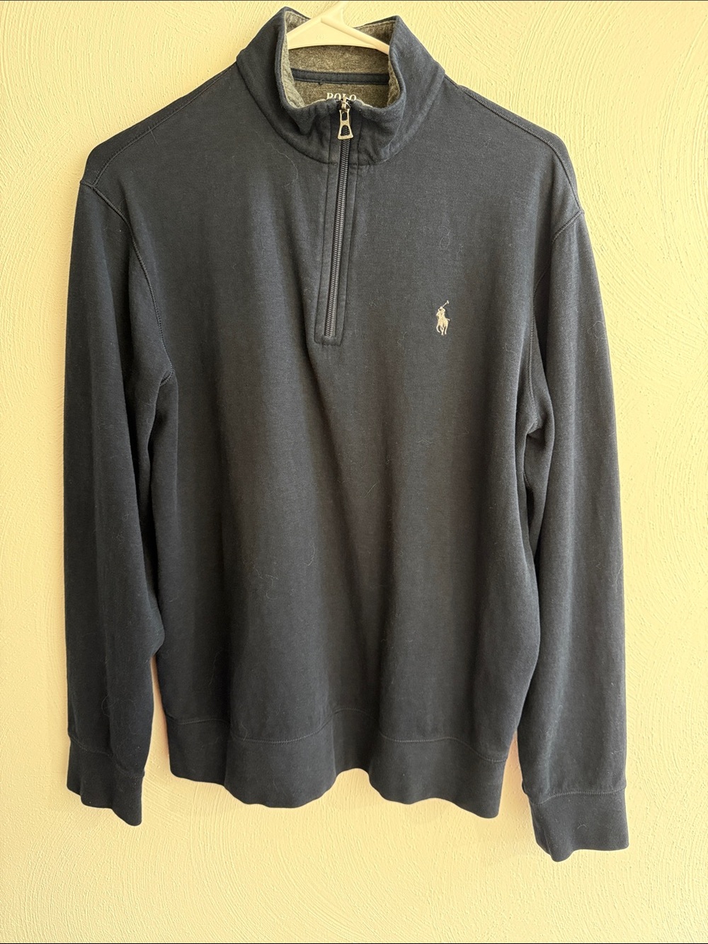 Polo by Ralph Lauren navy Half-Zip Pullover